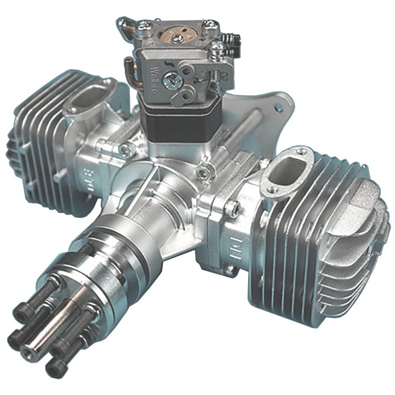 Marque DLE 60 60CC Double Moteur À Gaz Pour RC Avion Vente Chaude, DLE60,DLE-60,DLE Pour RC Avion À Aile Fixe Modèle